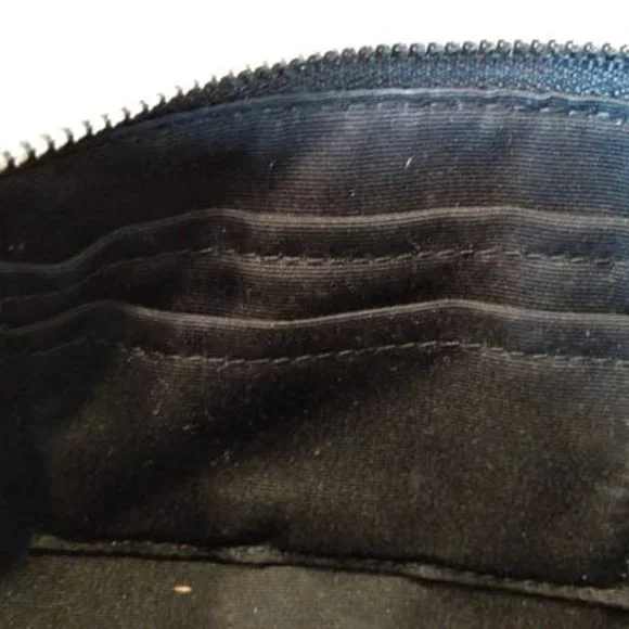 Small Black Coach Wristlet - Picture 5 of 6